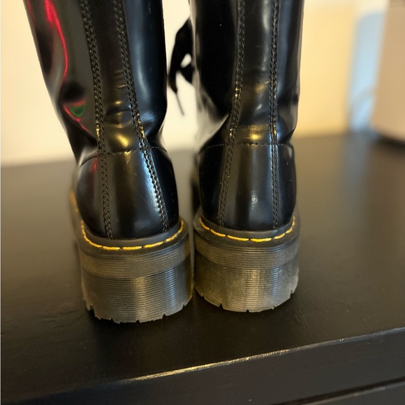 Dr. Martens Black Platform Boots - Picture 3 of 8